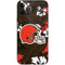 NFL Cleveland Browns Tropical Print iPhone 12 Pro Skin